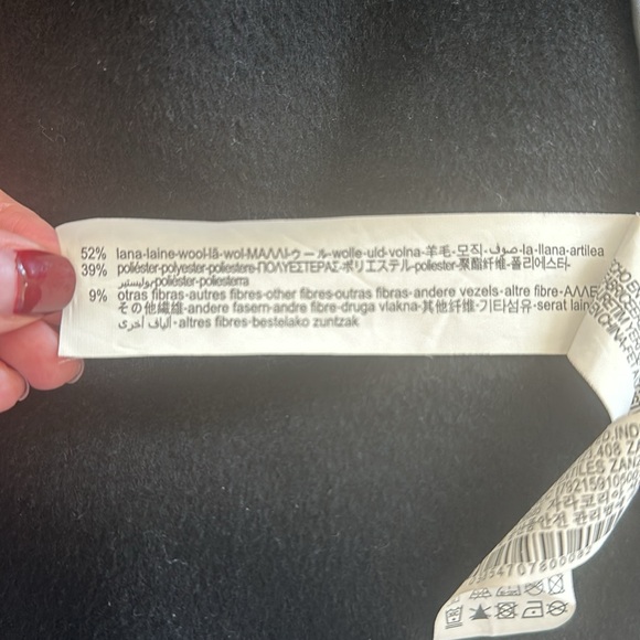 Zara girls wool coat - Picture 4 of 4